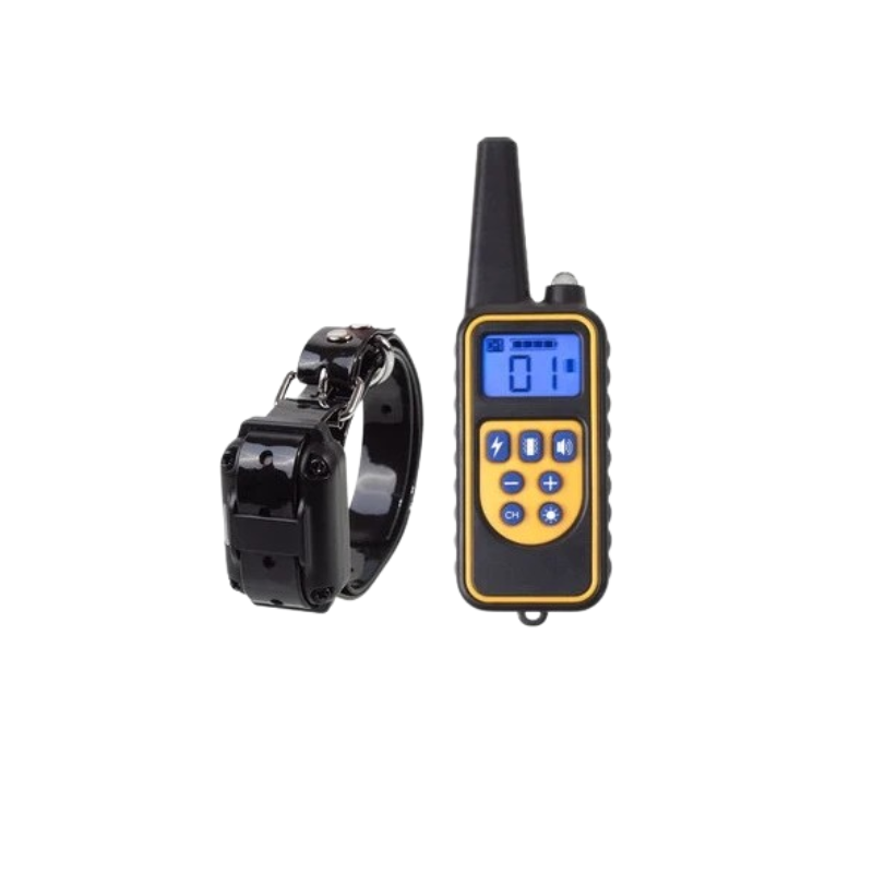 800m Electric Dog Training Collar, Remote Anti-Bark Training Device for Dogs