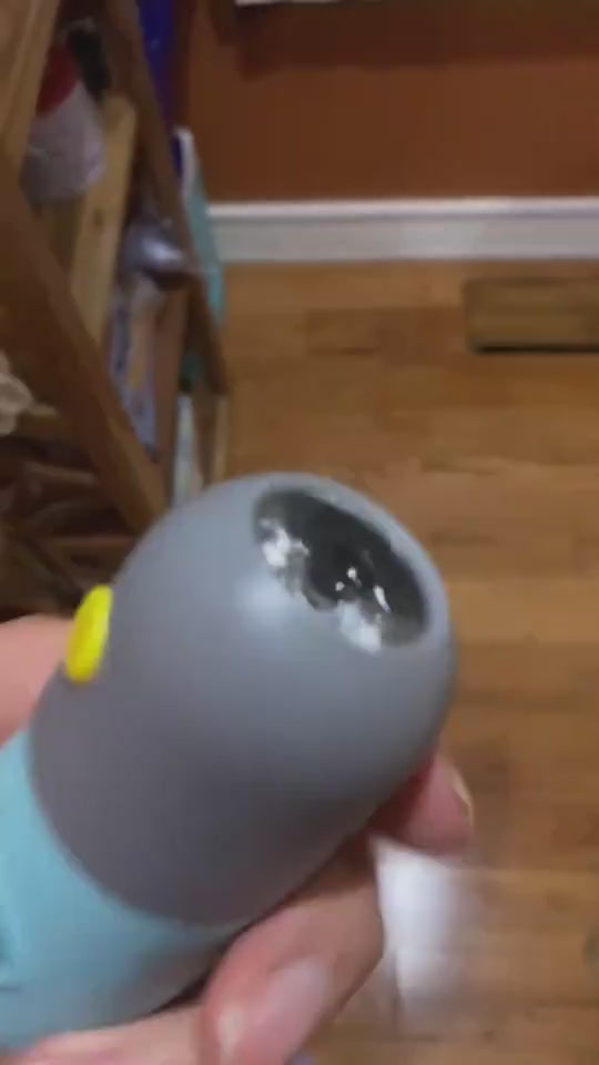 LED pet waste bag dispenser with poop bag holder demonstration